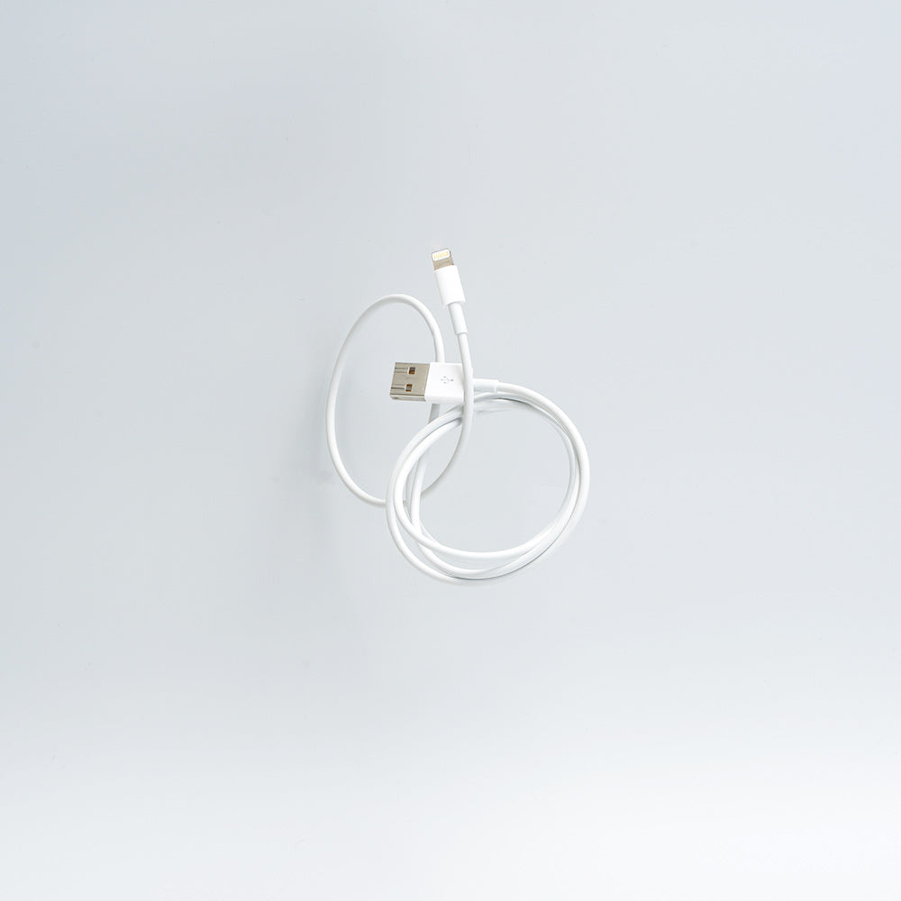 Handcrafted vegetable tanned leather cord organizer for charging cables in minimalist style — view 2