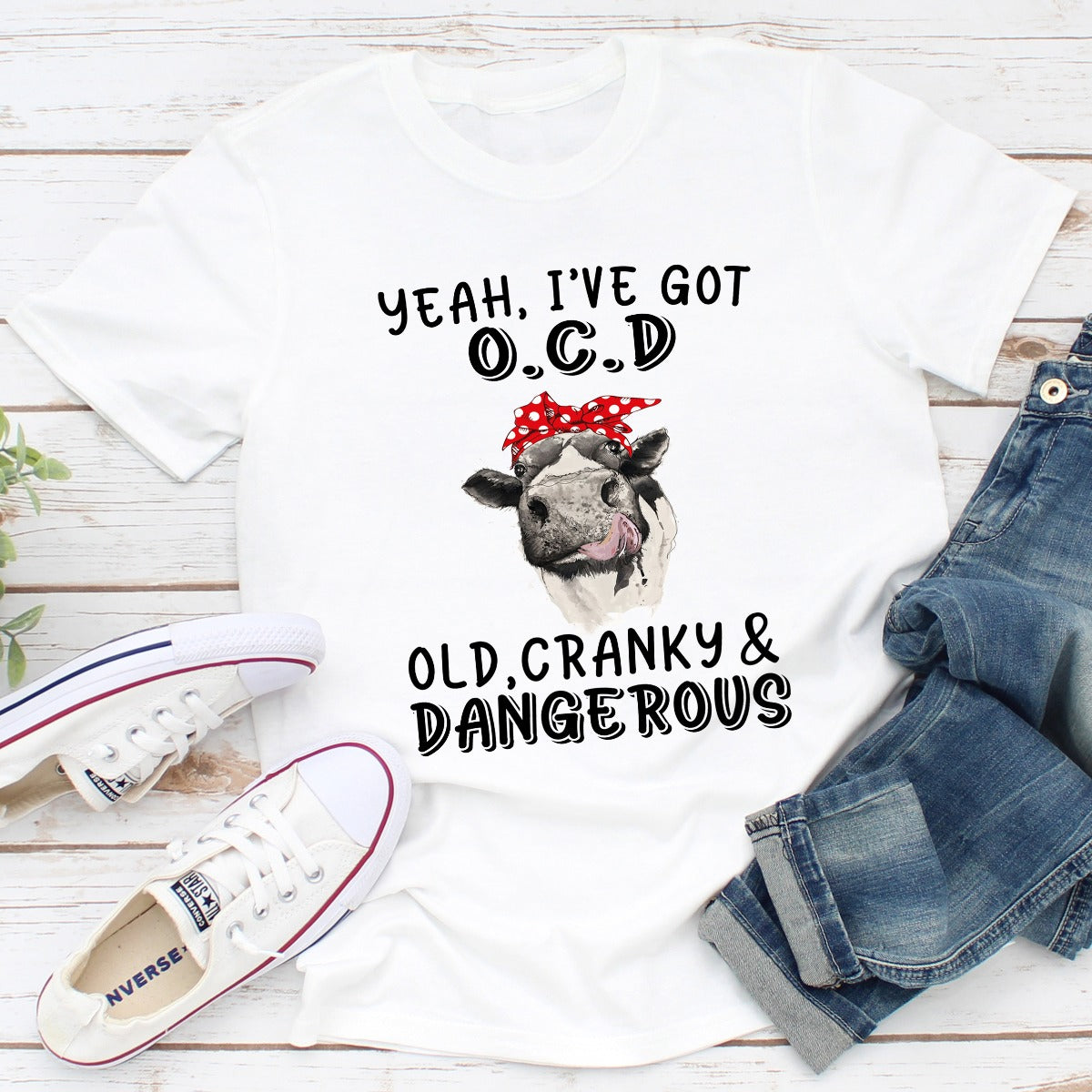 Yeah, I've Got O.C.D T-Shirt-0