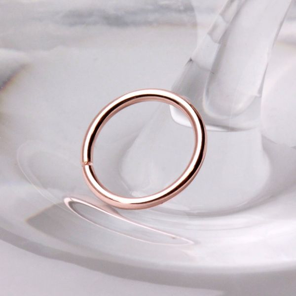 14Kt. Rose Gold Seamless Ring-0