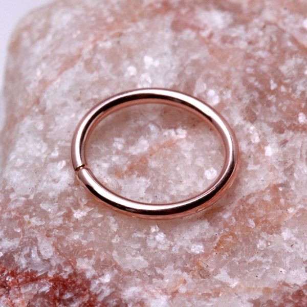 14Kt. Rose Gold Seamless Ring-1