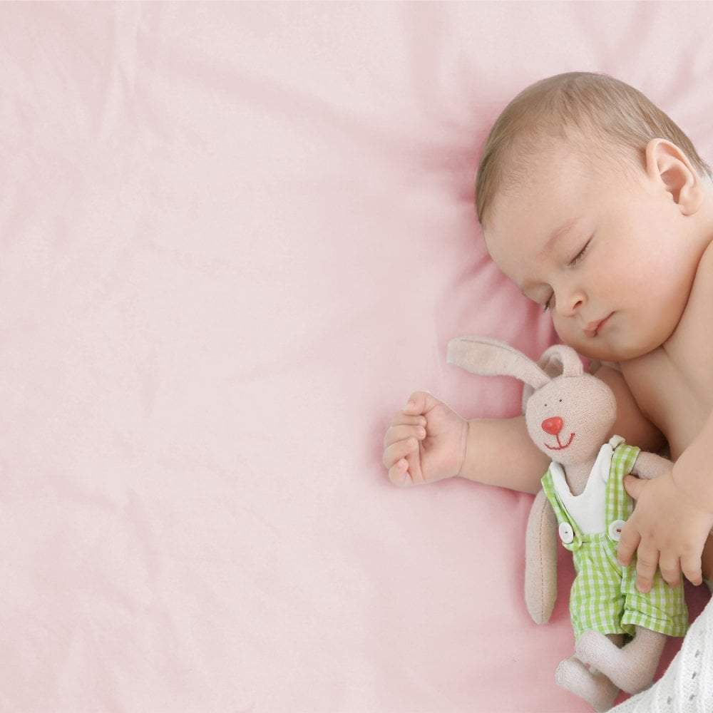 Pack of four white 100% cotton jersey fitted crib sheets for standard 40x90cm baby mattresses — view 4
