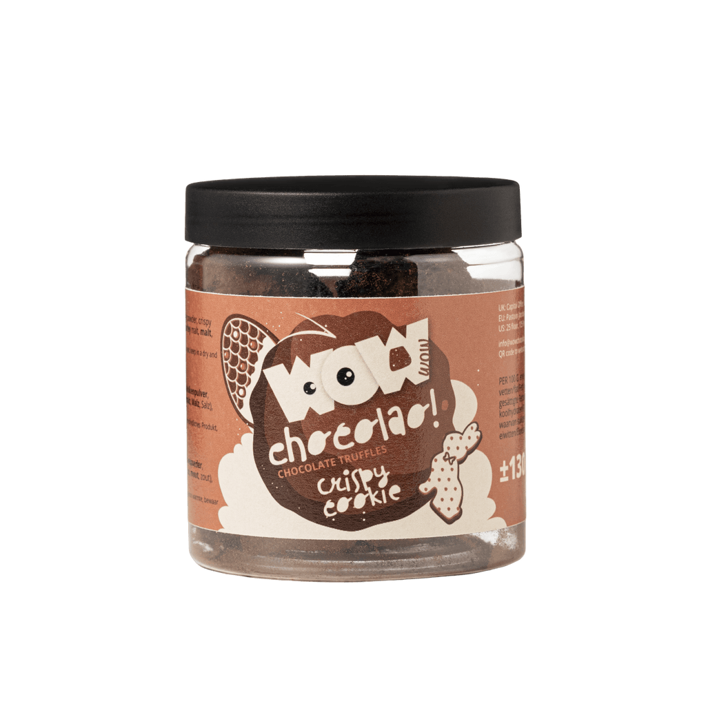 Crispy Cookies - Easter chocolate truffles - Gifting jar 130g-1
