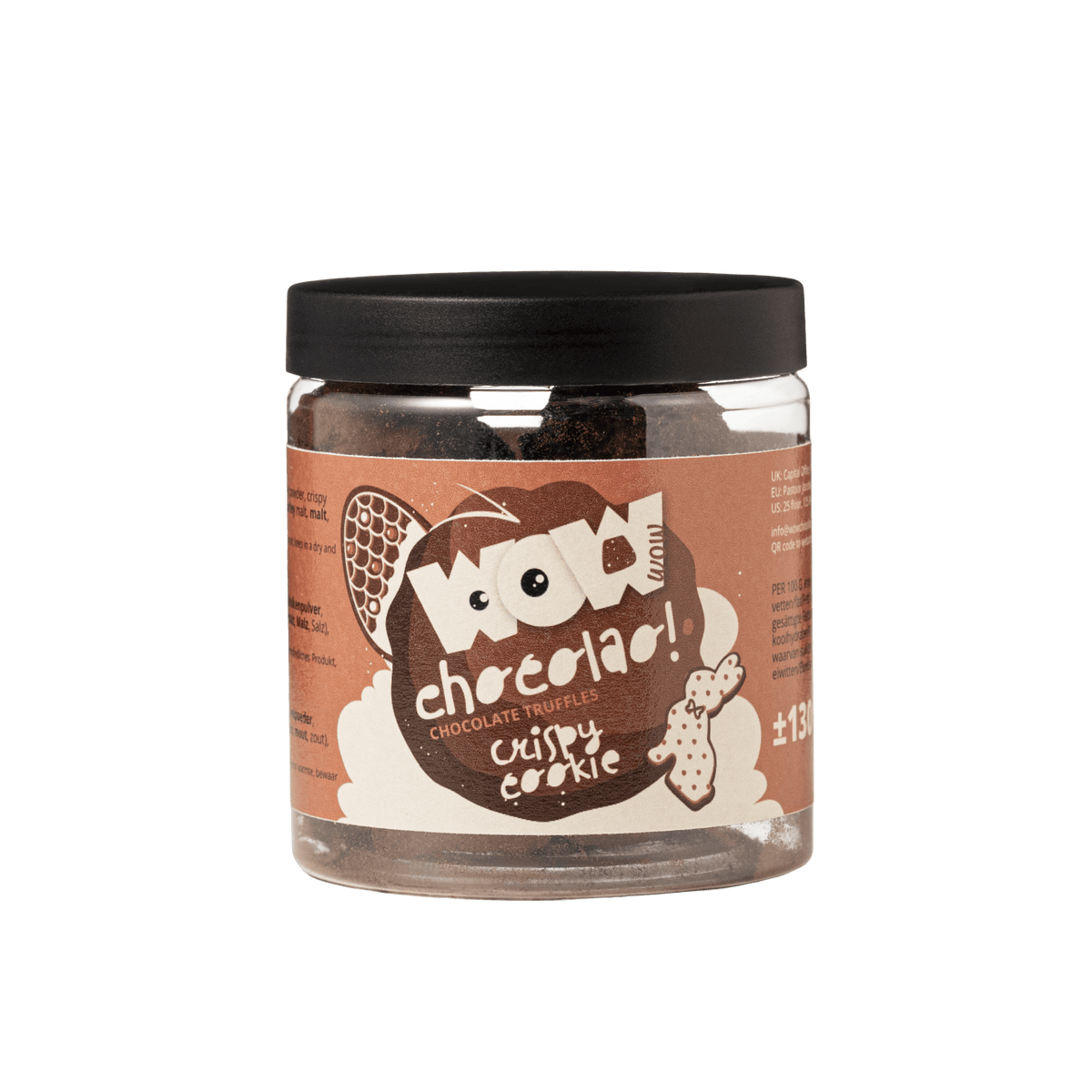 Crispy Cookies - Easter chocolate truffles - Gifting jar 130g-1