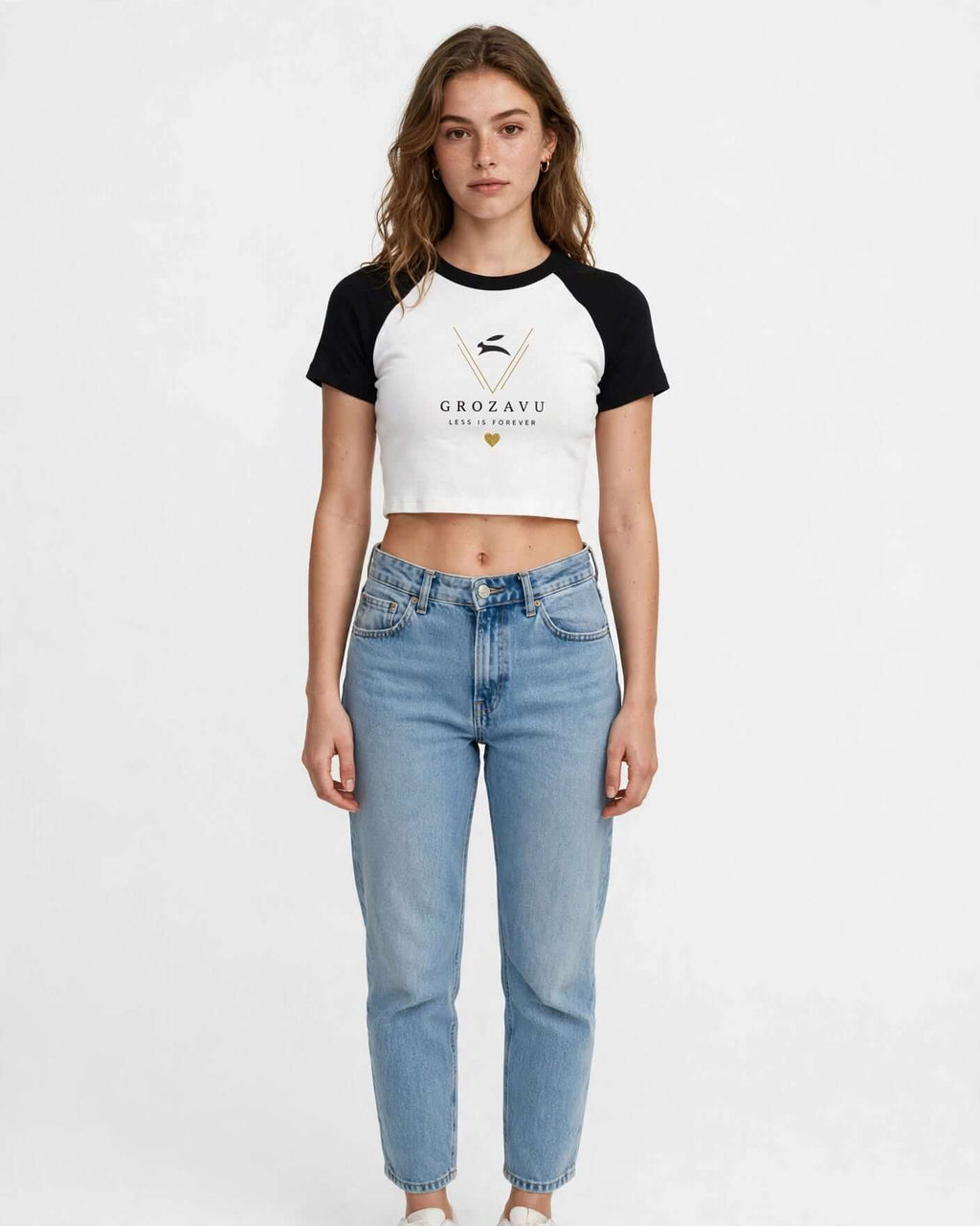 Micro Rib Raglan Baby Tee — 183 g/m²-3
