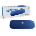 Compact portable wireless speaker showcasing a sleek design with built-in controls for immersive outdoor listening