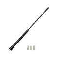 11-inch black rubber universal flexible car antenna mast with three installation screws