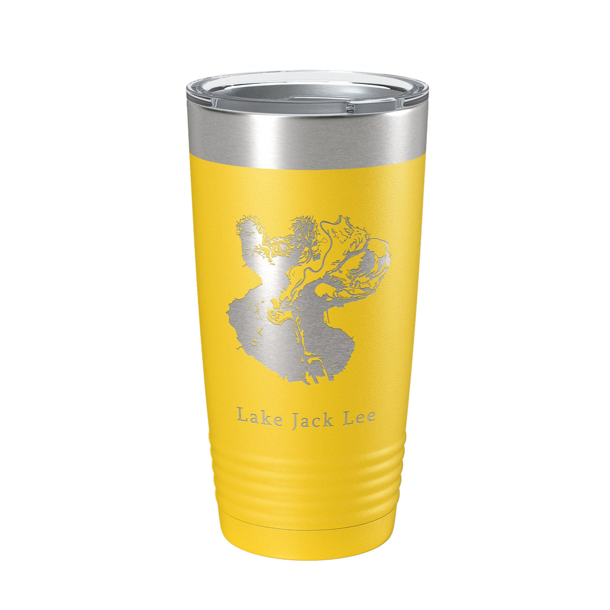 Lake Jack Lee Map Tumbler Travel Mug Insulated Laser Engraved Coffee Cup Felsenthal Arkansas Louisiana 20 oz-19