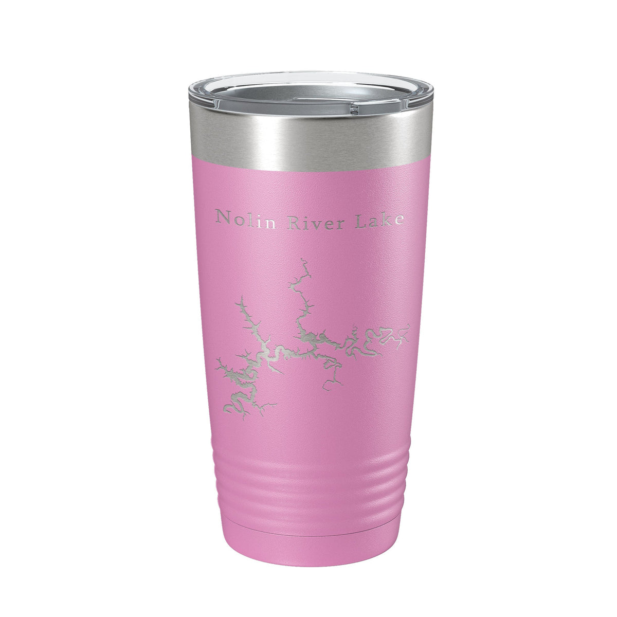Nolin River Lake Map Tumbler Travel Mug Insulated Laser Engraved Coffee Cup Kentucky 20 oz-14