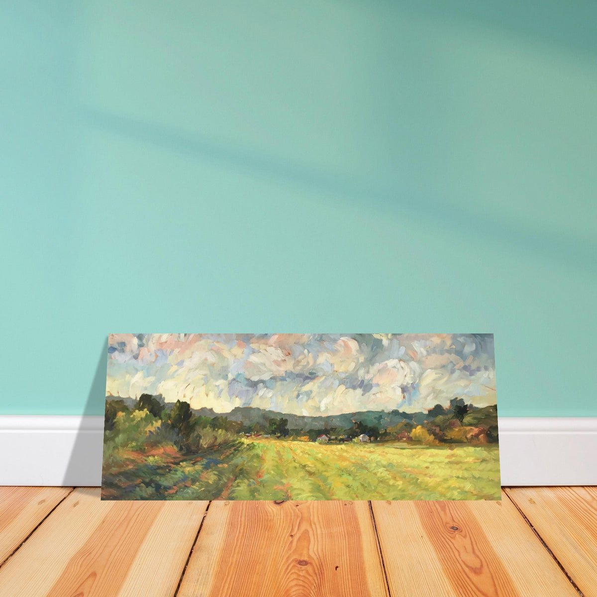 'Before the Harvest' I 10x24 Museum-Quality Matte Paper Poster | Original Artwork by American Artist Barbara Cleary-4