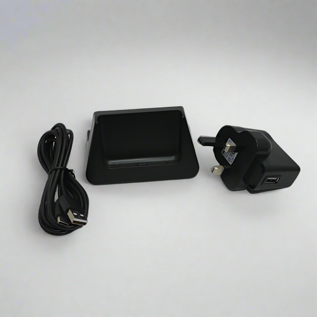 Black TTfone TT660 spare docking cradle desktop charger stand for mobile phones. — view 5
