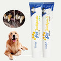 75g tube of dog toothpaste in beef or vanilla flavor for pet dental care