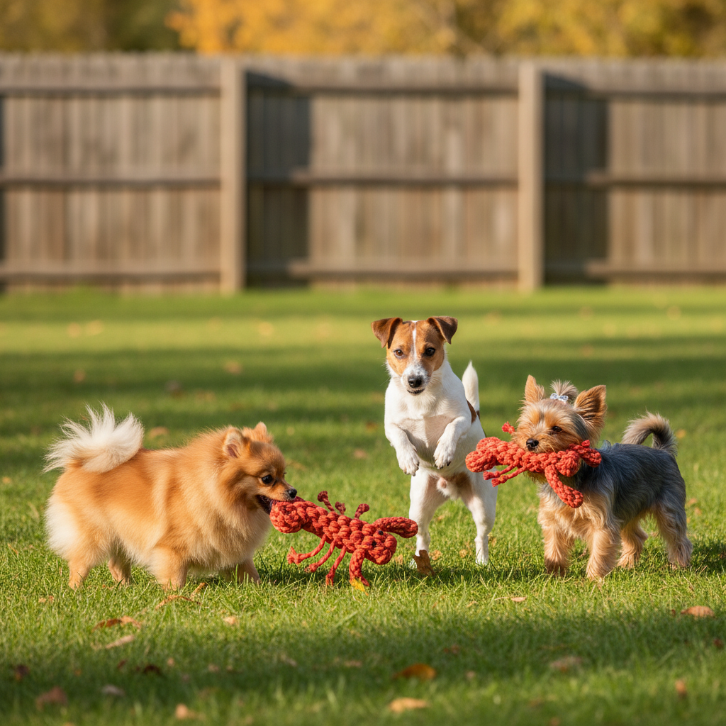 Coral Pop Lobster Pet Toy | Thicker and Stronger-4