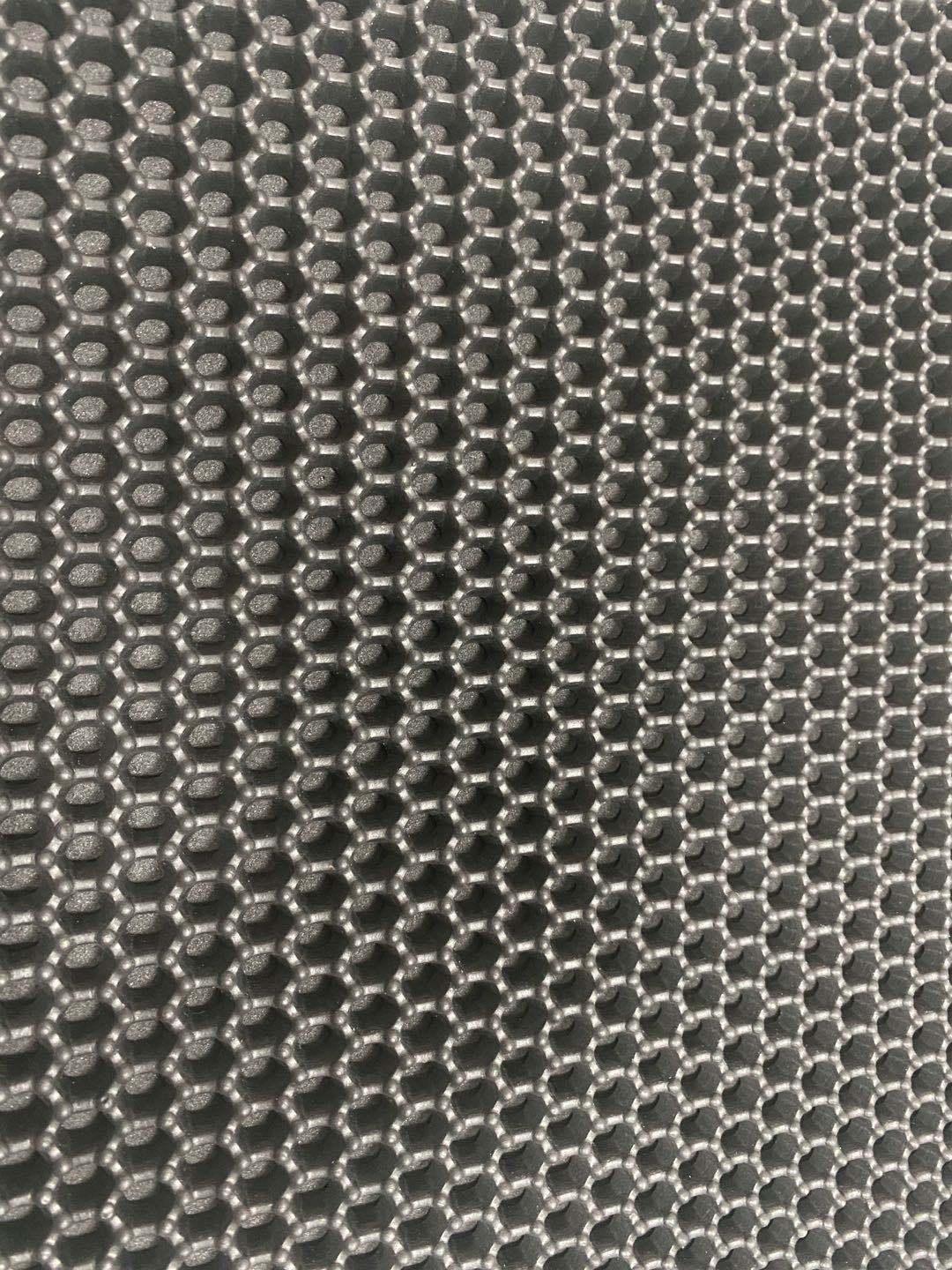 Double-layered honeycomb EVA foam cat litter mat for trapping stray litter — view 5