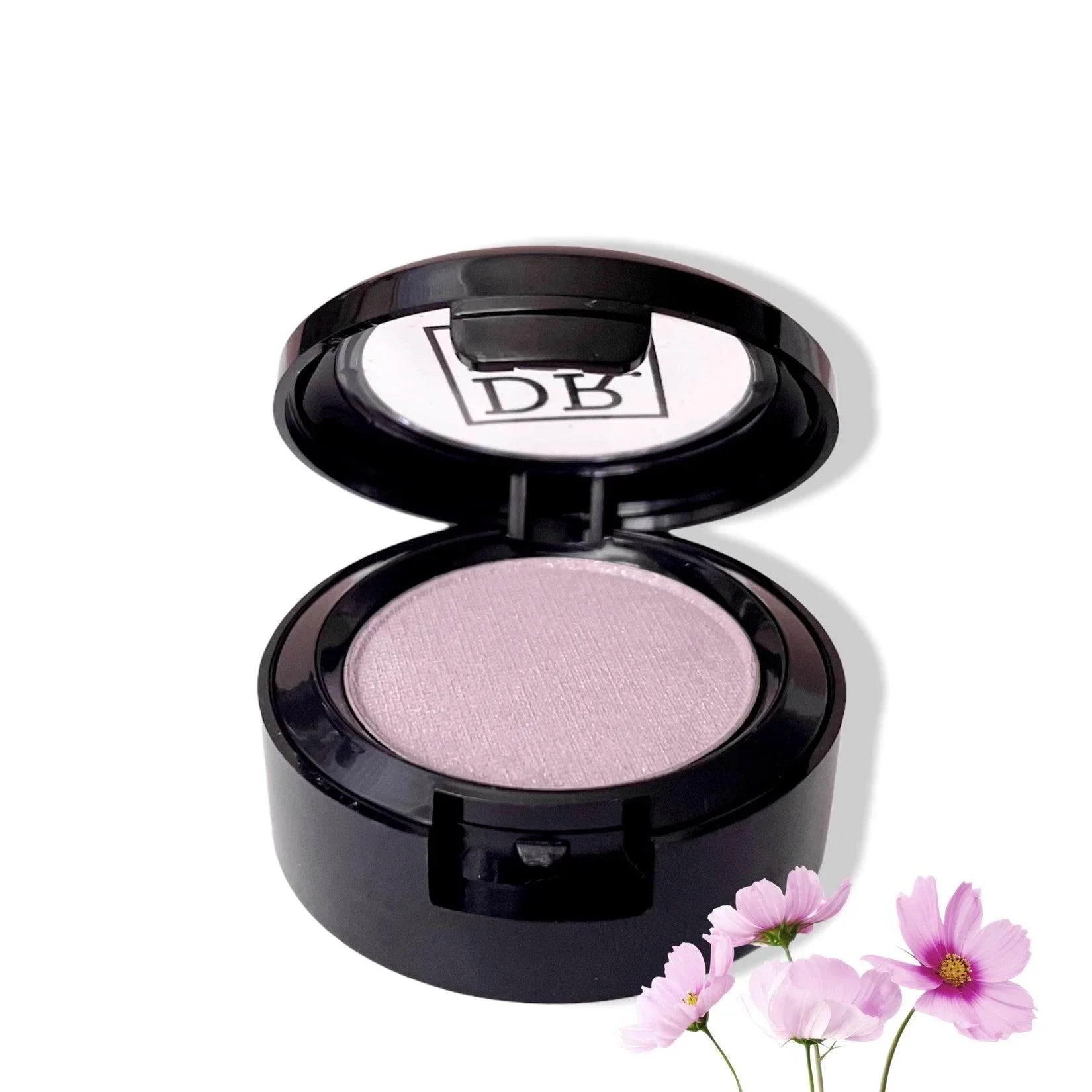 DR.HC all-natural sensitive mineral eyeshadow powder container available in nine different shades