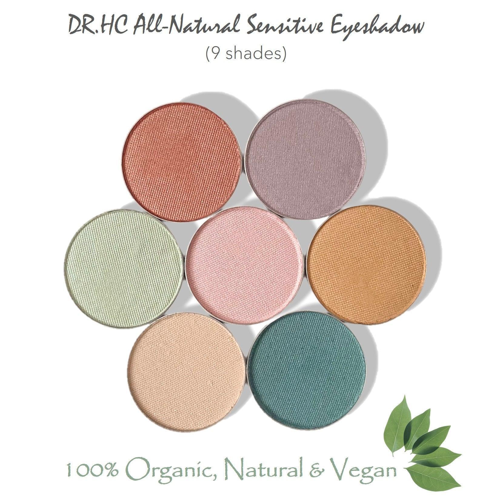 DR.HC all-natural sensitive mineral eyeshadow powder container available in nine different shades — view 5