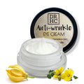 DR.HC anti-wrinkle eye cream jar with organic botanical ingredients for dark circles and anti-aging
