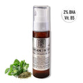Bye Bye Acne two in one face serum bottle with salicylic acid and herbal infusion