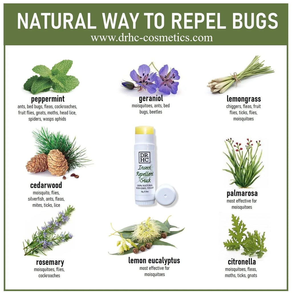 Natural insect repellent stick in a compact travel balm tube featuring waterproof vegan essential oils — view 4