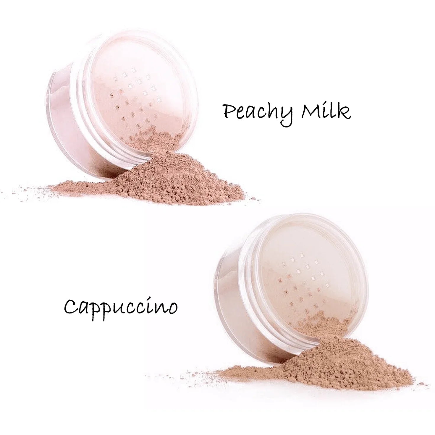 Silky Mineral CC Powder in a travel compact with built-in mirror and buffing makeup brush — view 3