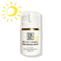 DR.HC Pro-50 mineral natural nourishing sunscreen bottle, 3-in-1 SPF 50 skin brightening moisturizer
