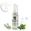 DR.HC no-rinse feminine wash in a 70ml travel spray bottle with mint and chamomile botanicals