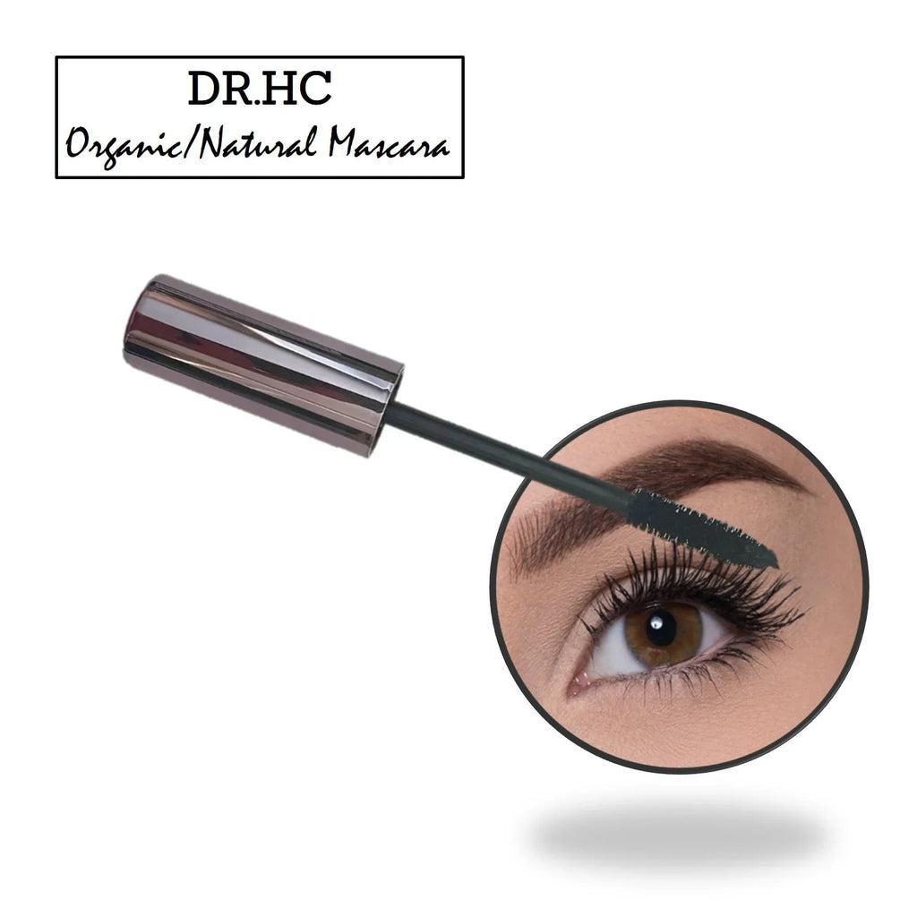 All-natural sensitive mascara tube and wand, formulated for voluminous lashes in black or dark brown. — view 5