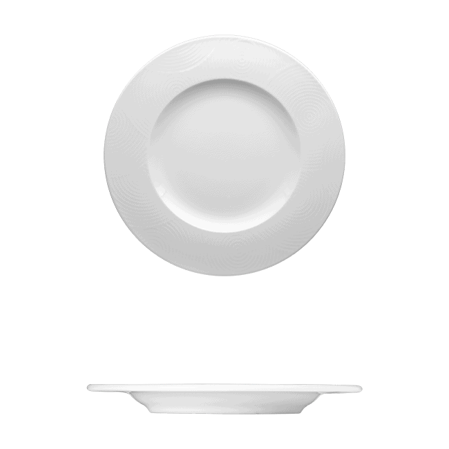 Corby Hall Ecos Round Plate | Catalog Number: 046 0040 | Dimensions: 6 5/8 in (17 cm)-0