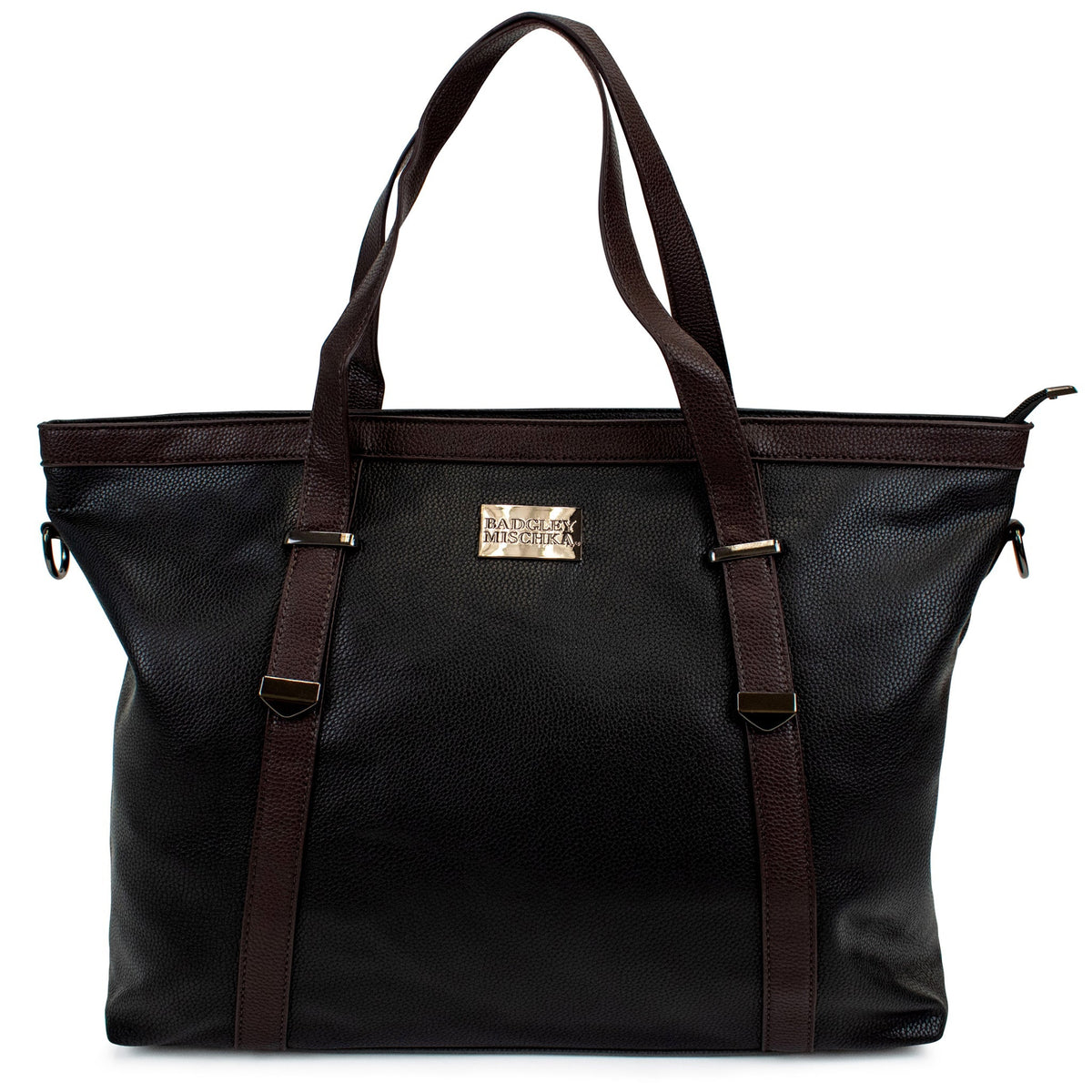 Anna XL Vegan Leather Weekender Tote Bag-0