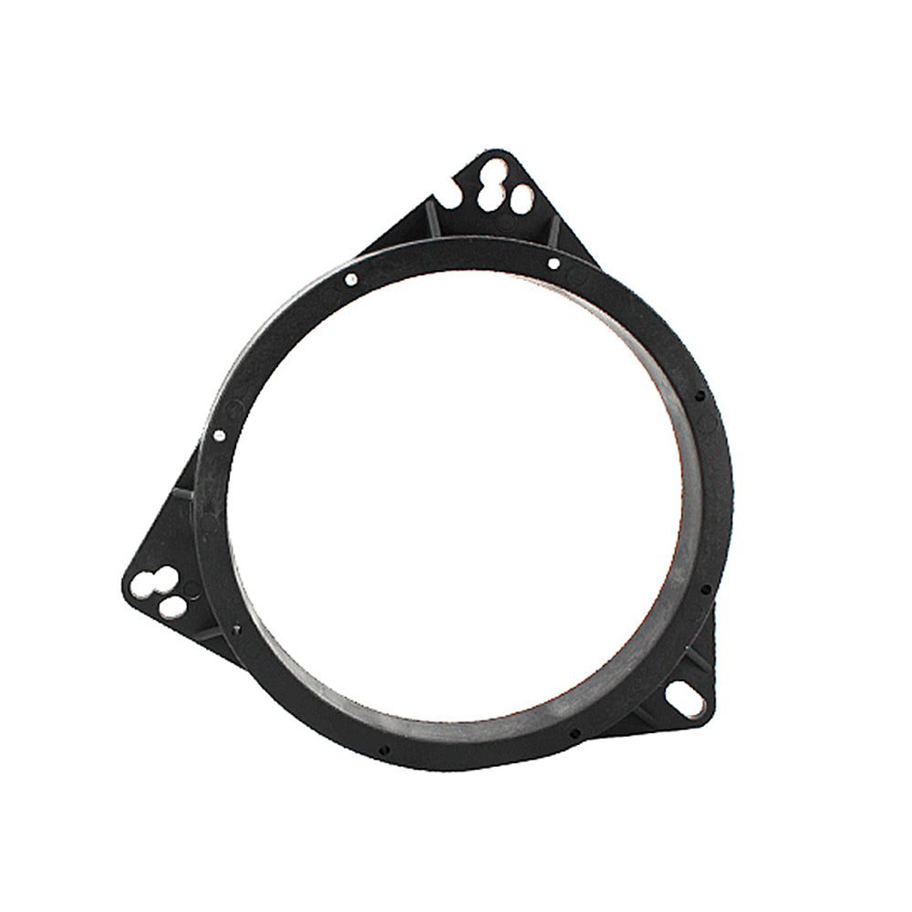 Two black 6.5 inch car speaker spacer rings for Toyota and Lexus door panels — view 5
