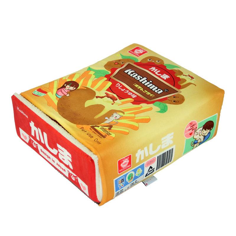 Soft polyester CozyPaws cat litter pad and pet nest with convenient biscuit storage drawer — view 5