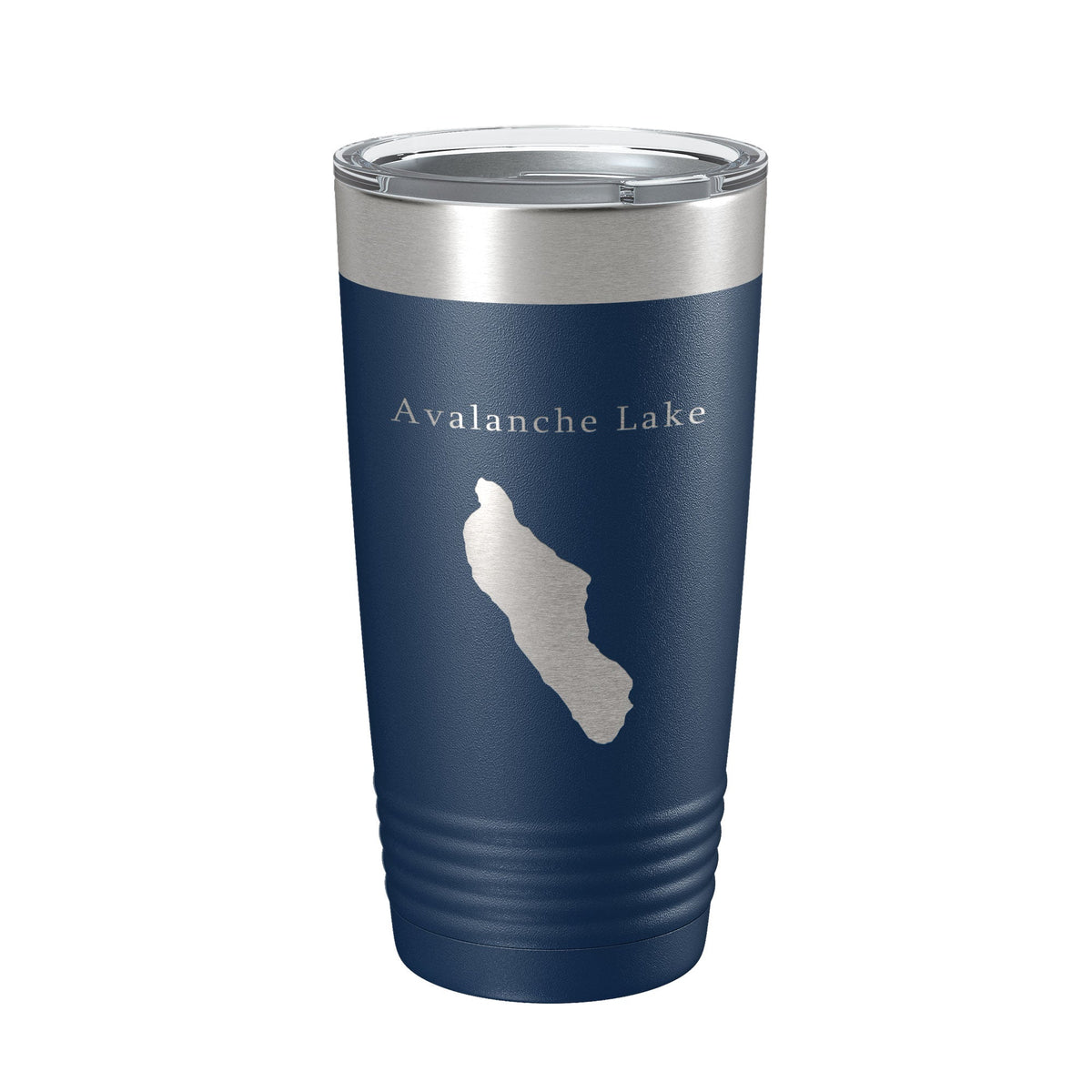 Avalanche Lake Map Tumbler Travel Mug Insulated Laser Engraved Coffee Cup Montana 20 oz-8