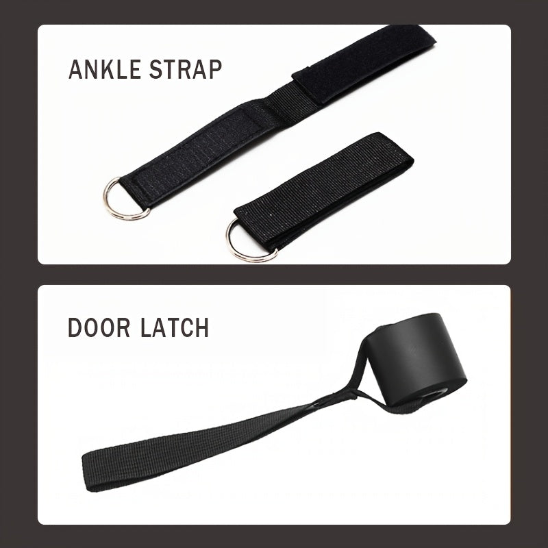 Foldable 11-in-1 push up board with resistance bands and ergonomic handles for home workouts — view 3