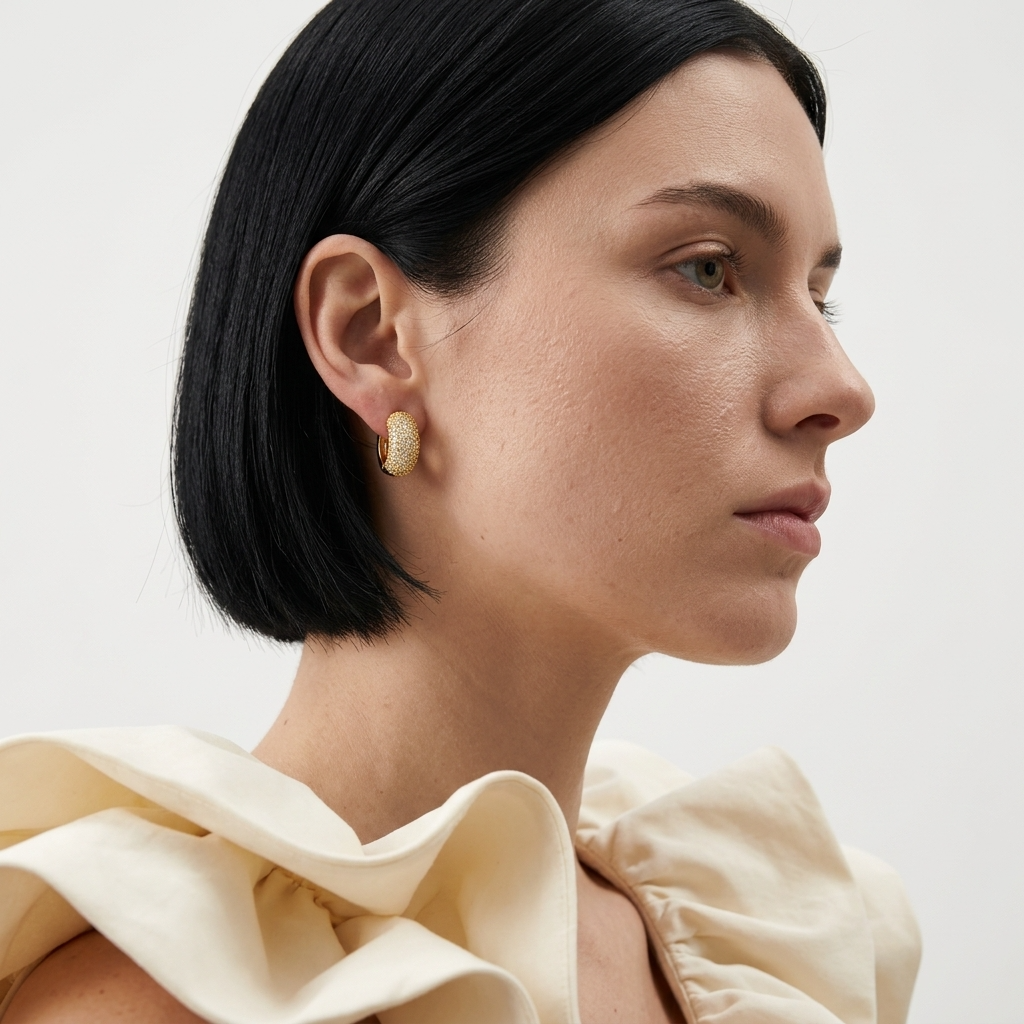 Daisy Diamond Hoops-1