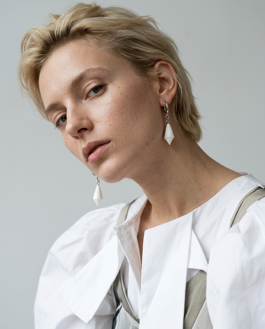 Phoebe Shell Earrings-2