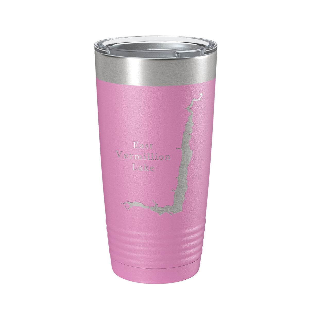 East Vermillion Lake Map Tumbler Travel Mug Insulated Laser Engraved Coffee Cup South Dakota 20 oz-14
