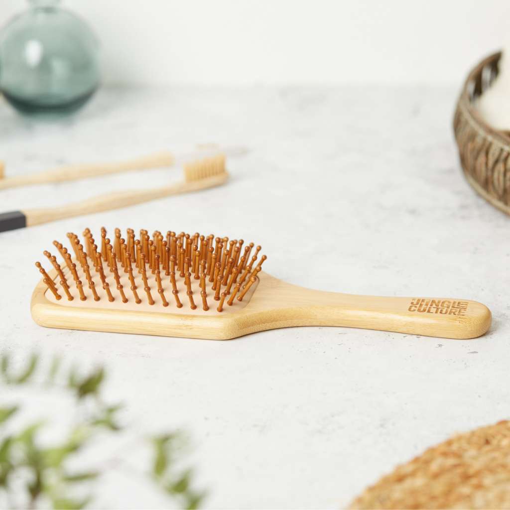 Bamboo Hairbrush | Sustainable Wooden Hair Brushes-4