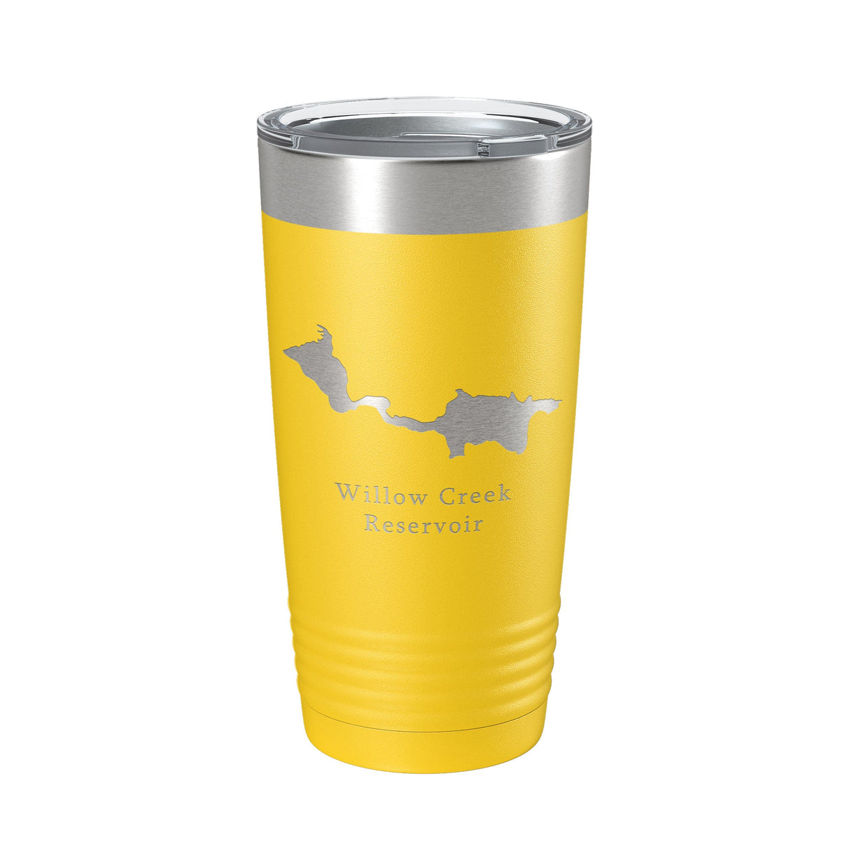 Willow Creek Reservoir Arapaho Tumbler Lake Map Travel Mug Insulated Laser Engraved Coffee Cup Colorado 20 oz-19