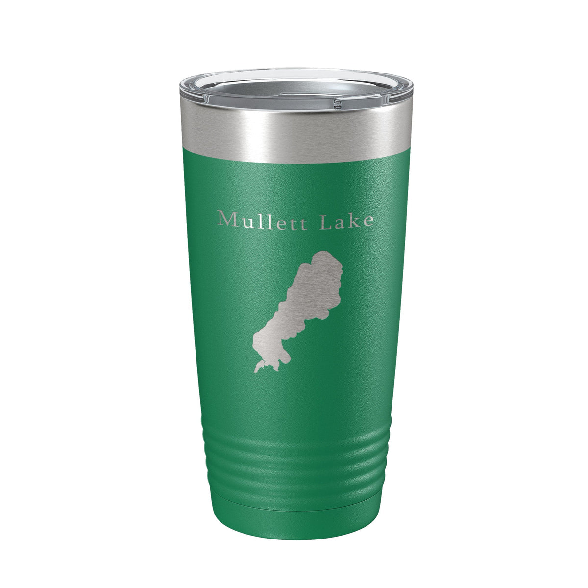 Mullett Lake Map Tumbler Travel Mug Insulated Laser Engraved Coffee Cup Michigan 20 oz-9