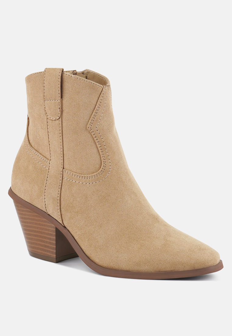 Elettra Ankle Length Cowboy Boots-1