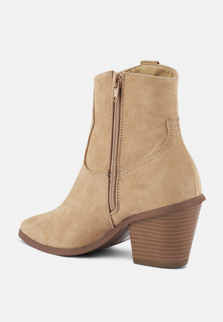 Elettra Ankle Length Cowboy Boots-2