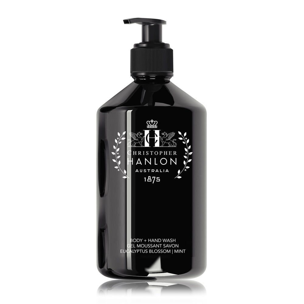 Refillable bottle of Christopher Hanlon botanical body and hand wash with natural plant extracts — view 2