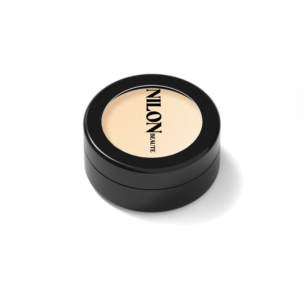 Silk Shadows Eyeshadow Collection makeup pan showing luxuriously creamy and highly pigmented shimmery powder — view 3