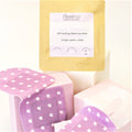 Fragrance-free self-heating eye mask made of soft natural cotton in plastic-free packaging