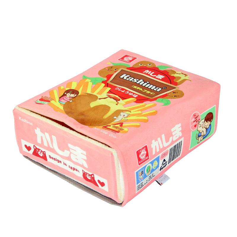 Soft polyester CozyPaws cat litter pad and pet nest with convenient biscuit storage drawer — view 4