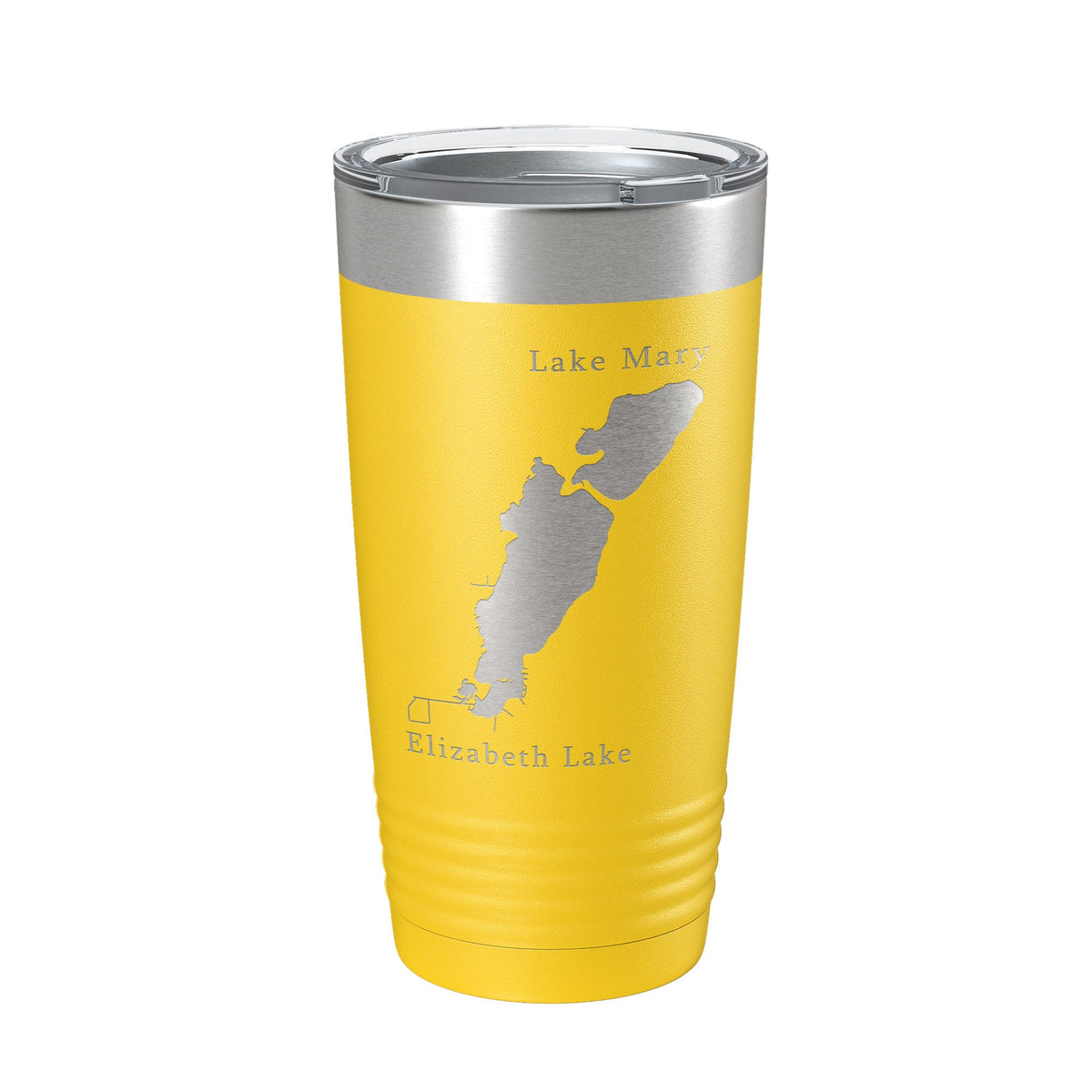 Lakes Mary & Elizabeth Map Tumbler Travel Mug Insulated Laser Engraved Coffee Cup Illinois Wisconsin 20 oz-4