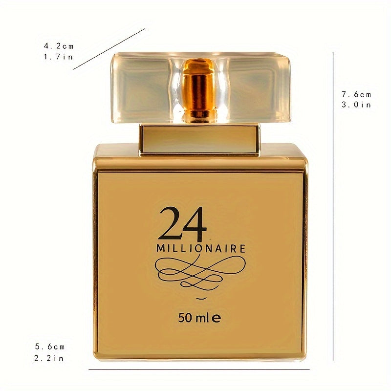 24 Millionaire Vanilla Perfume for women in a compact 24ml elegant glass travel bottle — view 5