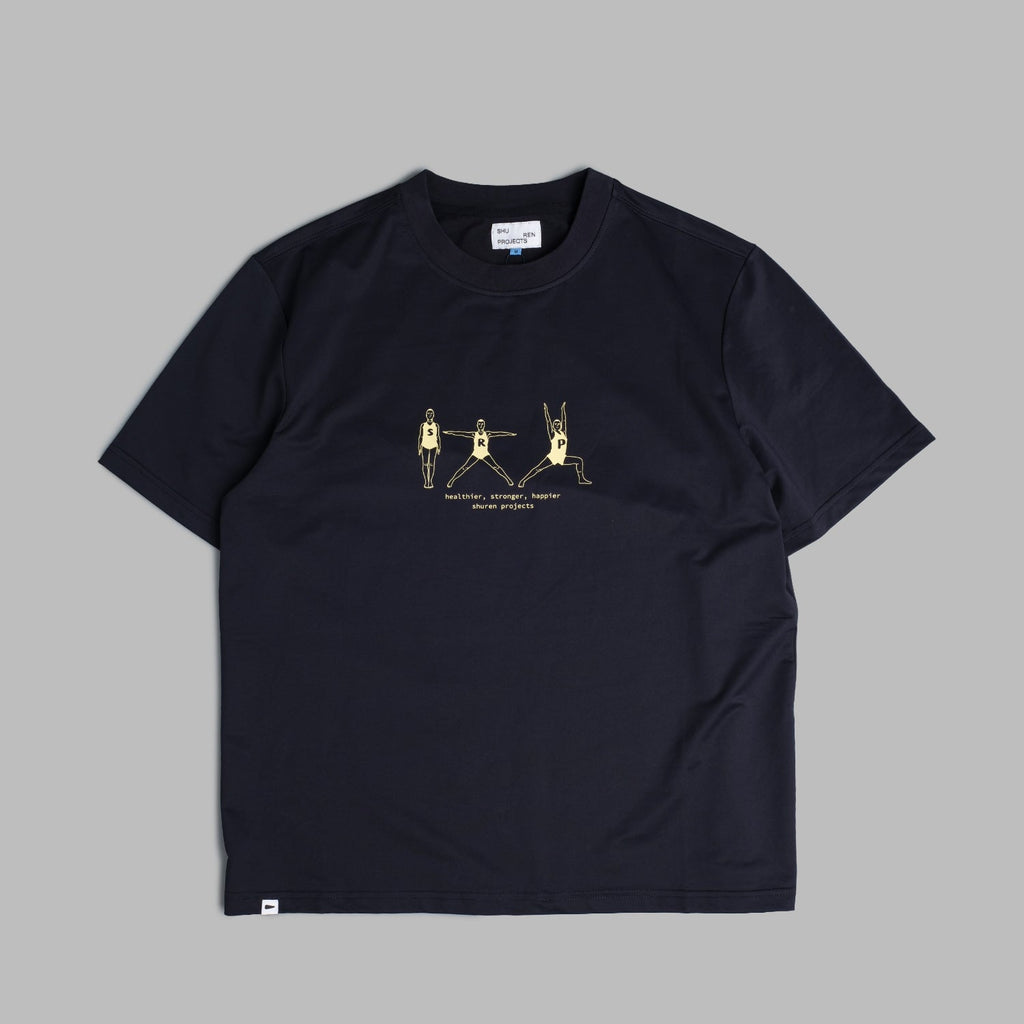 Stronger Tee / Cotton - Midnight Blue-0