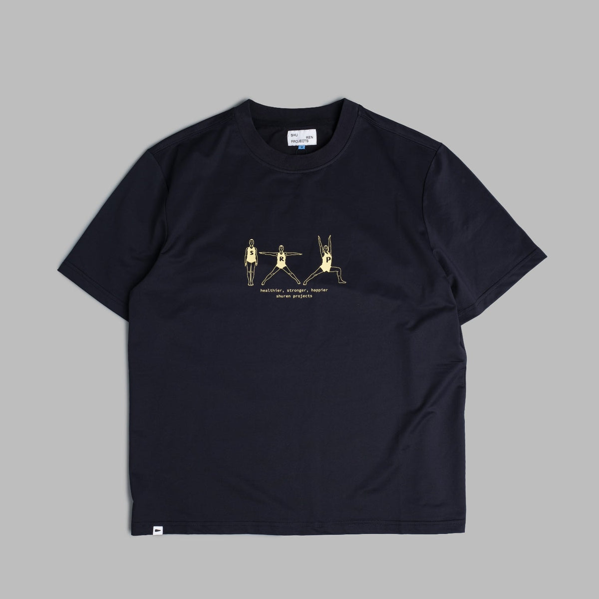 Stronger Tee / Cotton - Midnight Blue-0
