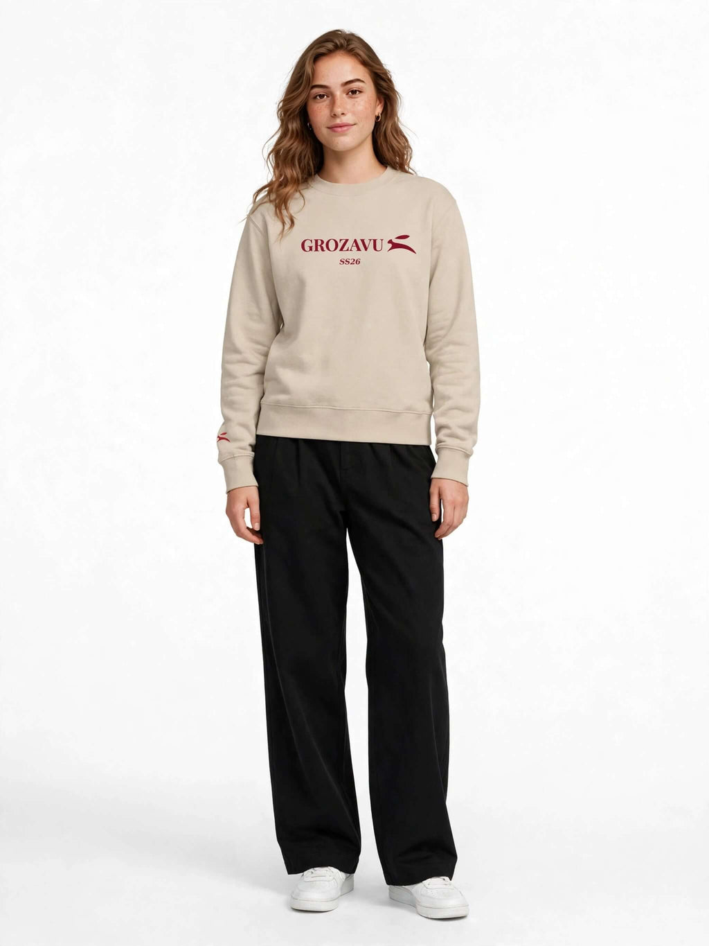 Brushed Fleece Crewneck-2