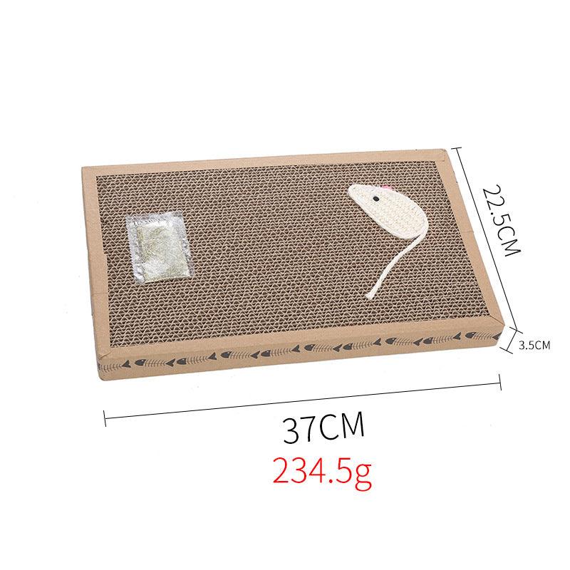 Corrugated Pet Paradise cat scratcher board with sleek design for healthy feline claw maintenance — view 5